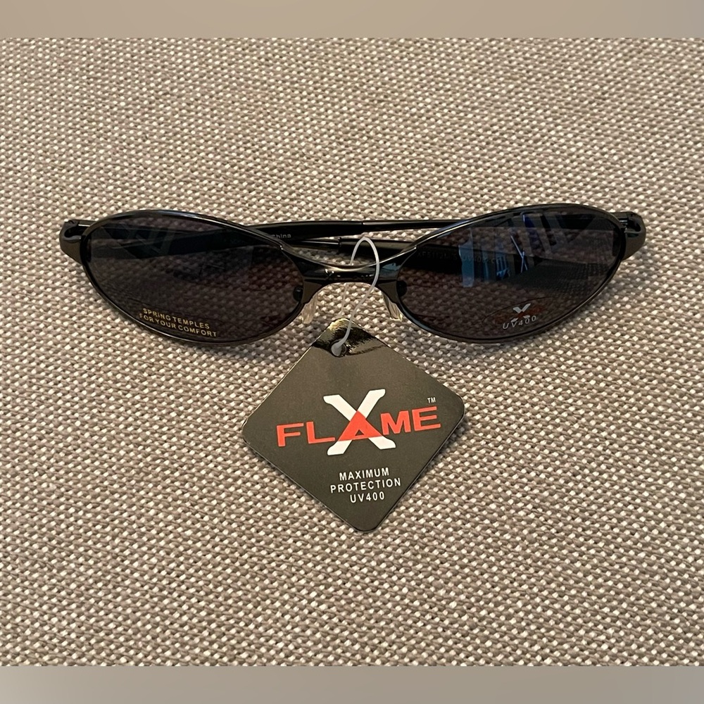 New - Flame X Sunglasses - UV 400 - Spring Hinges